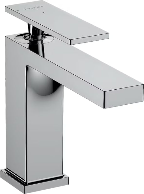 Chromová páková umyvadlová baterie Hansgrohe Tecturis E s technologií CoolStart