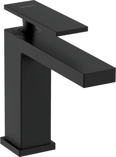 Umyvadlová páková baterie hansgrohe Tecturis E v matné černé s technologiemi EcoSmart+ a CoolStart