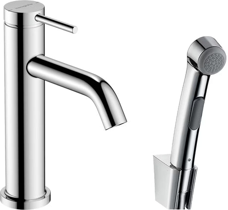 Hansgrohe Tecturis S umyvadlová baterie s bidetovou sprškou v chromovém provedení