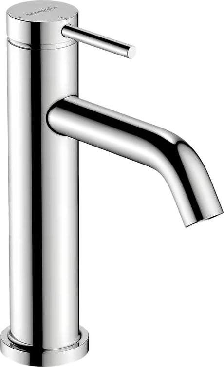 Chromová páková umyvadlová baterie Hansgrohe Tecturis S 110 CoolStart s výpustí a táhlem