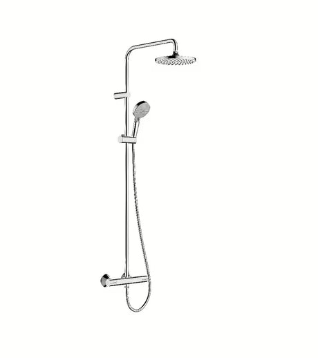 Hansgrohe Vernis Blend sprchový systém s termostatickou baterií v chromu s horní sprchou 205 mm