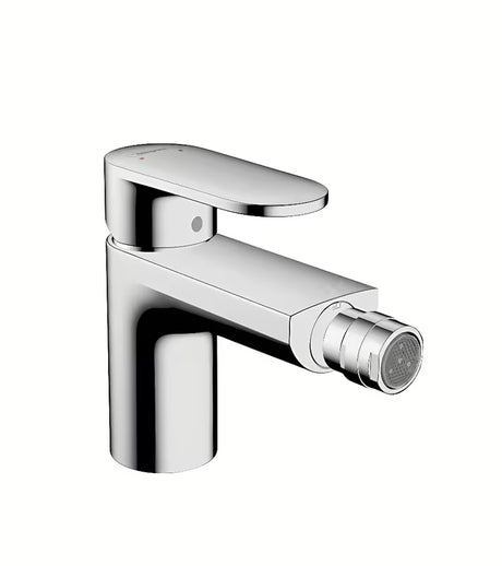 Chromová bidetová páková baterie hansgrohe Vernis Blend s výpustí a technologií AirPower