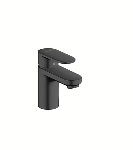 Umyvadlová páková baterie hansgrohe Vernis Blend 70 v matné černé s výpustí a táhlem