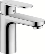 Chromová páková umyvadlová baterie Hansgrohe Vernis Blend 100 s výpustí a táhlem.