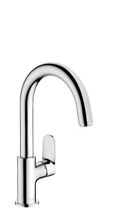 Hansgrohe Vernis Blend chromová umyvadlová páková baterie s otočným vývodem a vypouštěcí sadou
