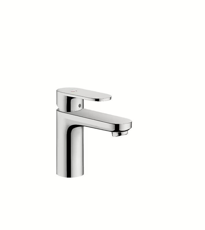Kromirana jednoručna baterija miješalica za umivaonik hansgrohe Vernis Blend s odvodom s funkcijom uštede energije CoolStart