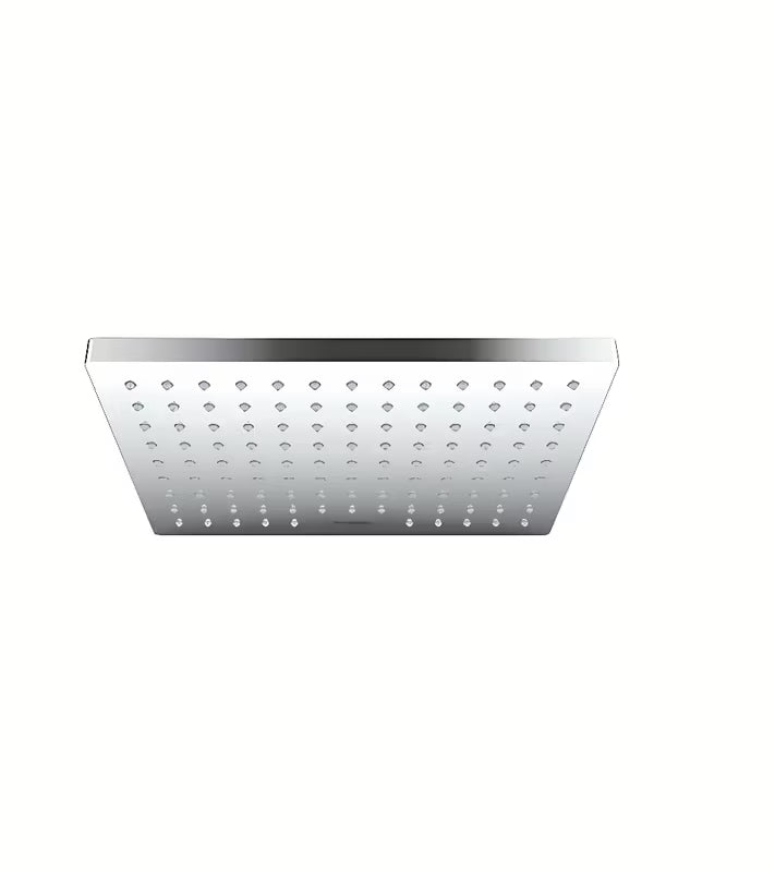 Chromová hlavová sprcha hansgrohe Vernis Shape 230 s proudem Rain a obdélníkovou hlavicí 230 x 170 mm