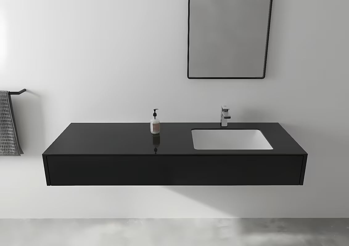 Chromová umyvadlová páková baterie Hansgrohe Vernis Shape 100 s výpustí a táhlem