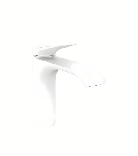 Hansgrohe Vivenis páková umyvadlová baterie v matné bílé s extra širokým výtokem WaterfallStream