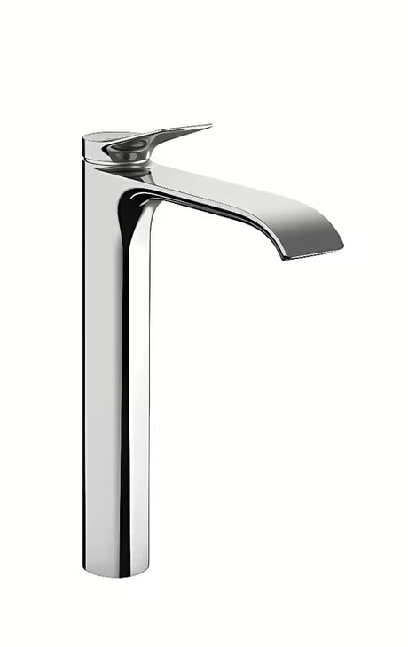 Vysoká páková umyvadlová baterie Hansgrohe Vivenis v chromovém provedení s výpustí