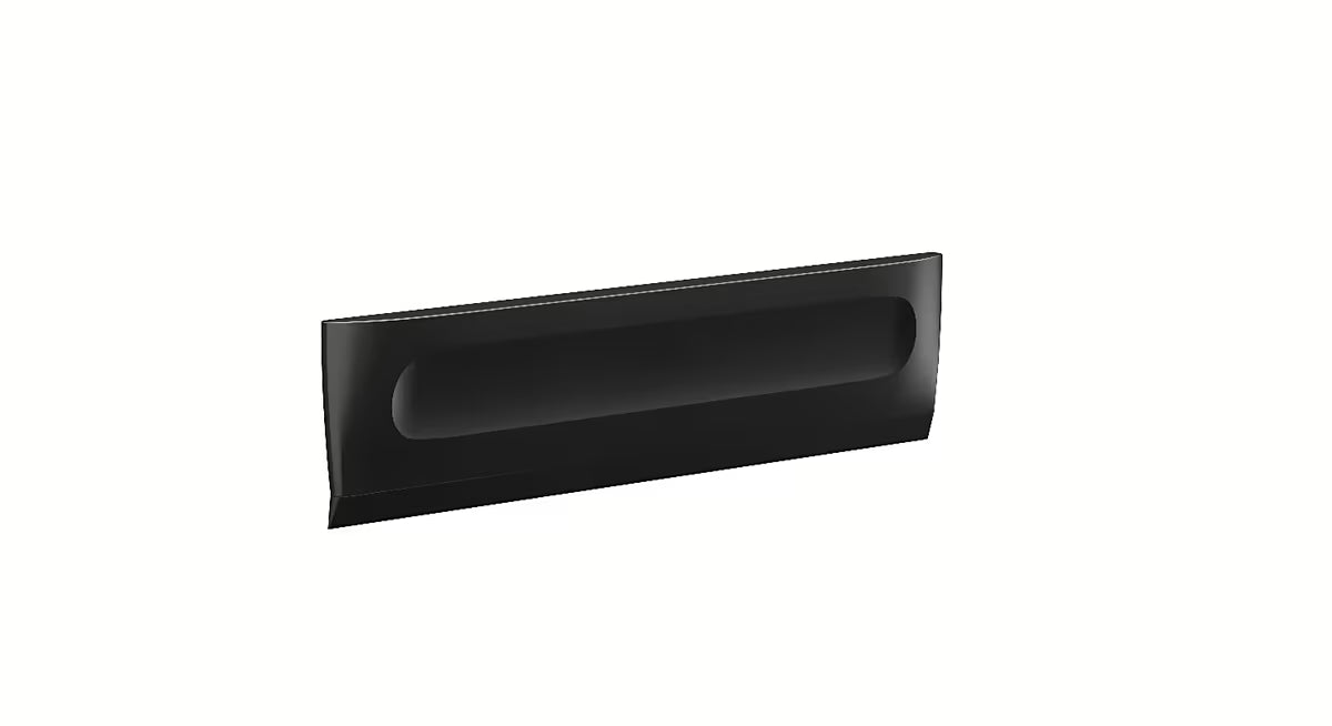 Hansgrohe WallStoris stěrka na sklo do sprchy v matné černé barvě
