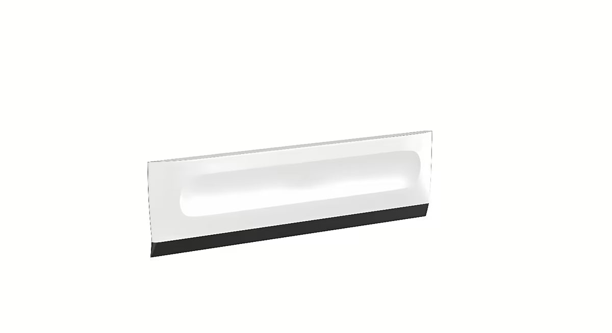 Hansgrohe WallStoris stěrka na sklo do sprchy v matné bílé barvě