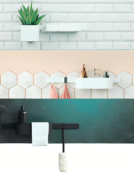 Hansgrohe WallStoris držák kartáčků v matné bílé barvě pro nacvaknutí na nástěnnou tyč