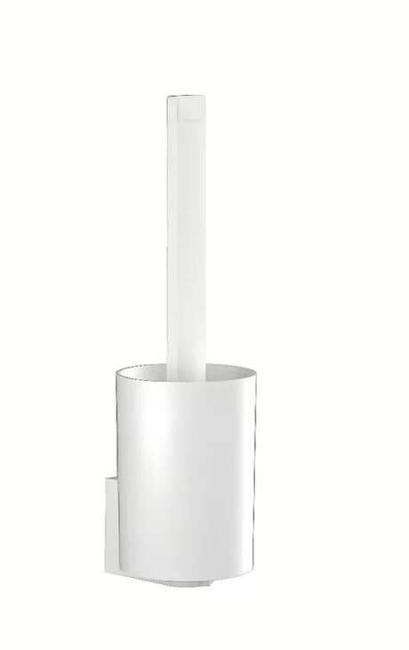 Hansgrohe WallStoris WC štětka s držákem v matné bílé barvě pro montáž lepením nebo šrouby