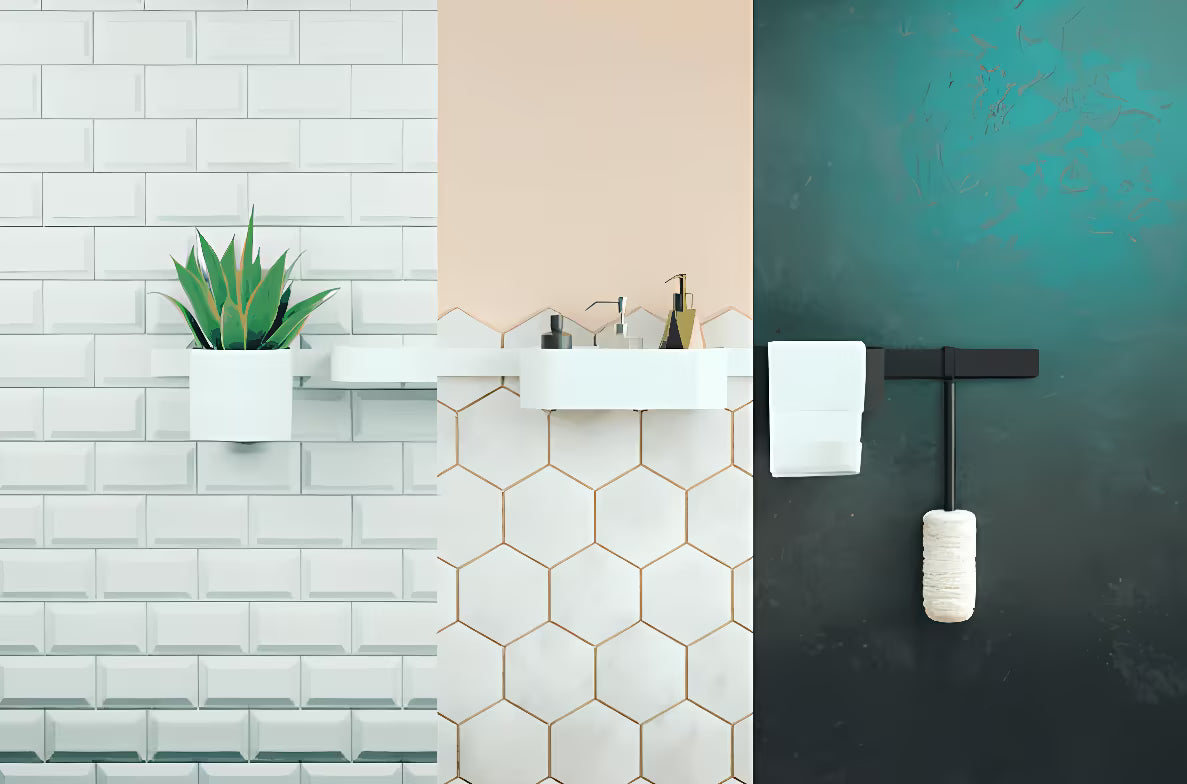 Hansgrohe WallStoris úzký háček na ručníky v matné černé barvě
