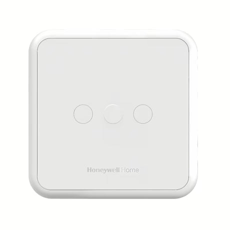 Bílý drátový digitální pokojový termostat Honeywell DT4 s LED displejem a dotykovými tlačítky