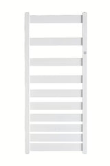 Kombinovaný koupelnový radiátor Hopa Belti 50x120,3 cm v bílé lesklé barvě.