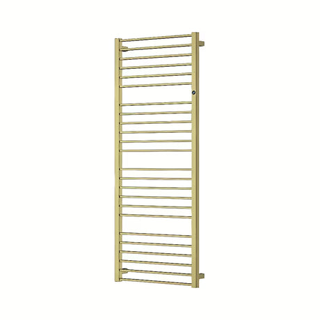 Kombinovaný koupelnový radiátor Hopa Piko 72,9x43 cm v barvě gold s hřebenovým designem