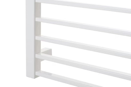 Kombinovaný koupelnový radiátor Hopa Piko 53x152,9 cm v černé matné barvě s hřebenovým designem