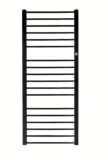 Hopa Piko kombinovaný koupelnový radiátor 112,9x63 cm v černé matné barvě