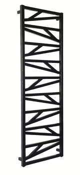 Kombinovaný koupelnový radiátor Hopa Trick 53x151,7 cm v černé matné barvě.