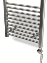 Chromová topná tyč House Level Meg s výkonem 600 W pro regulaci teploty radiátoru