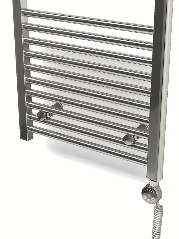 Chromová topná tyč House Level Meg s výkonem 600 W pro regulaci teploty radiátoru