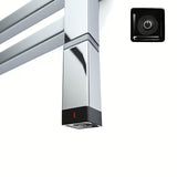 Topná tyč House Level One v lesklém chromovém provedení s výkonem 400 W.