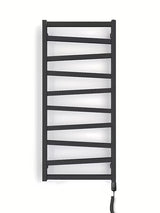 Elektrický radiátor House Level Zet 50x1341,4 cm v matně černém provedení