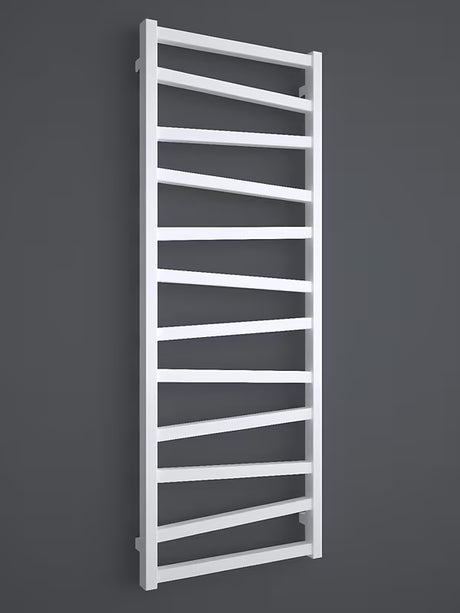 Bílý kombinovaný radiátor House Level Zet 50x157,2 cm s krajovým připojením