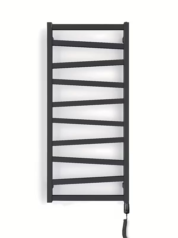 Elektrický radiátor House Level Zet 50x165,2 cm v matně černém provedení