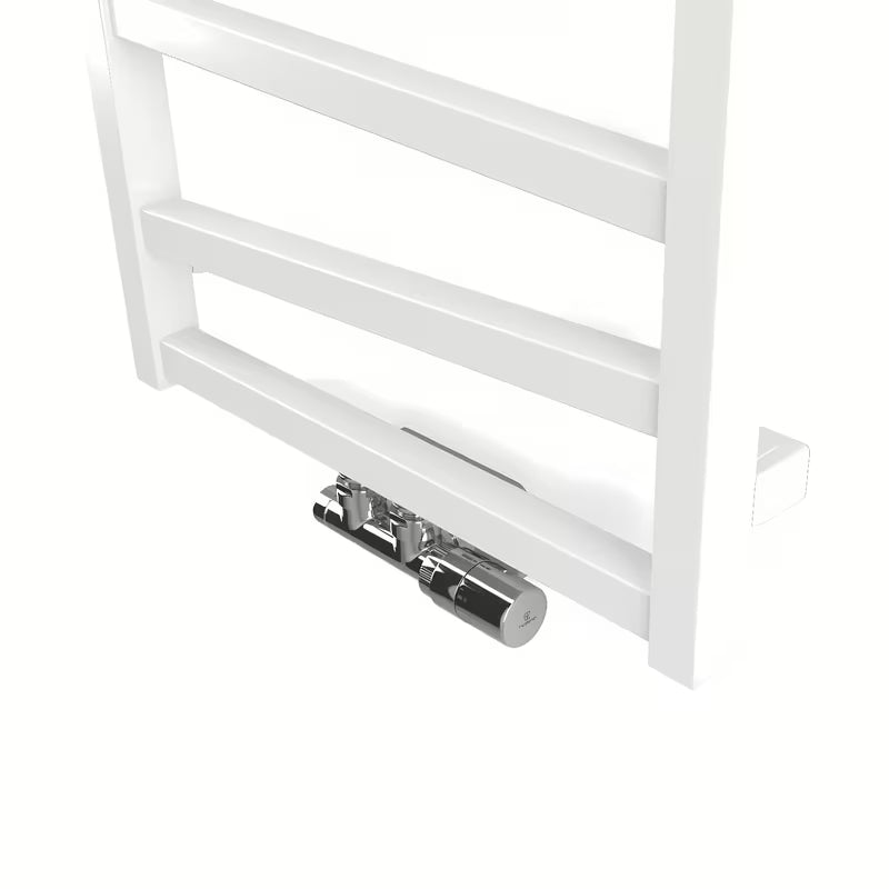 Bílý kombinovaný radiátor House Level Zet 50x181 cm se středovým připojením
