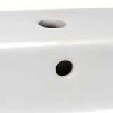 Bílé keramické závěsné umyvadlo Ideal Standard Strada 60x42 cm s otvorem pro baterii uprostřed