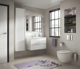 Bílé závěsné WC Ideal Standard Tesi s technologií AquaBlade a sedátkem se SoftClose