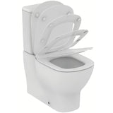 Ideal Standard Tesi WC kombi v bílé barvě bez nádržky a bez WC sedátka