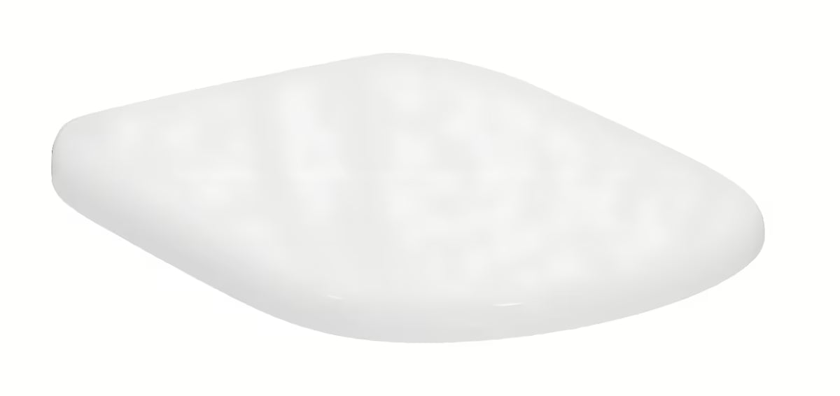 Bílé WC sedátko Ideal Standard Tesi z duroplastu s tichým dovíráním SoftClose a wrapover designem.