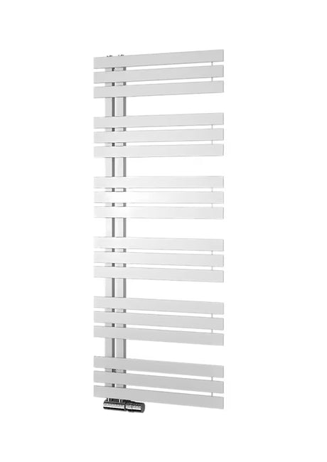 Bílý radiátor Isan Miro 60x150 cm z hladkých ocelových profilů pro ústřední vytápění