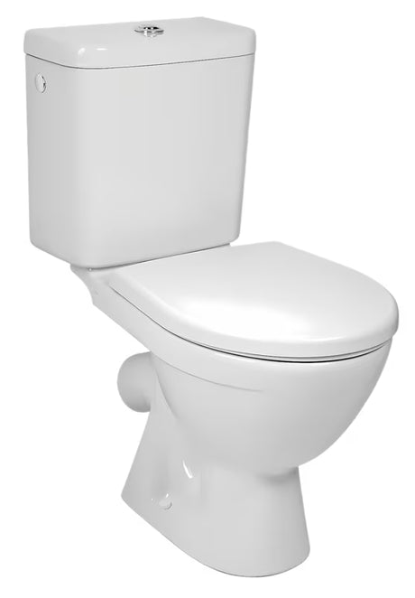 WC kombi Jika Lyra Plus v bílé barvě s hlubokým splachováním a nádržkou DualFlush