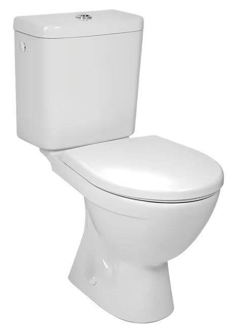 Bílé kombi WC Jika Lyra Plus s hlubokým splachováním a nádržkou DualFlush