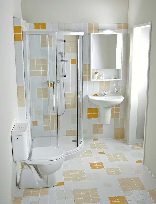 Bílé kombi WC Jika Lyra Plus s hlubokým splachováním a nádržkou DualFlush