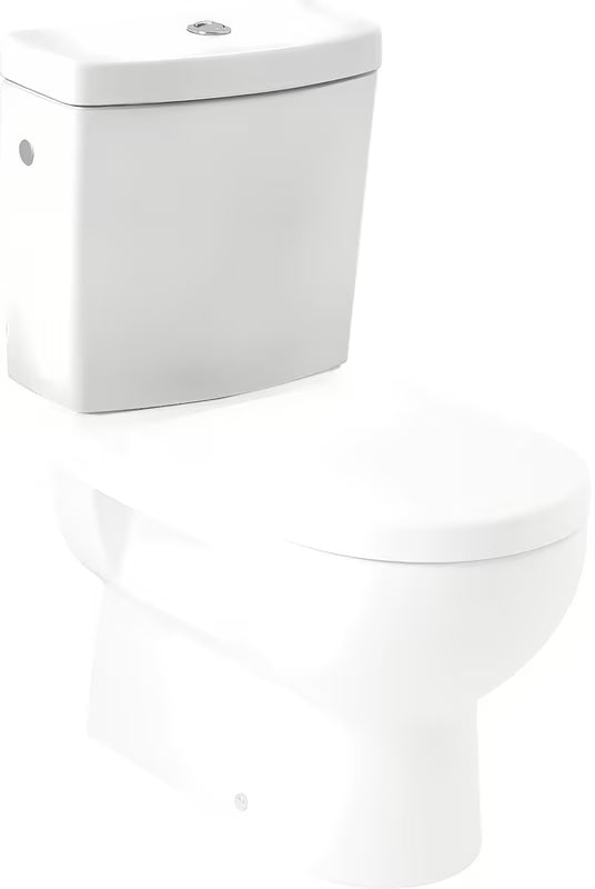 Bílá WC nádrž Jika Mio s bočním napouštěním a DualFlush splachováním 3/6 l