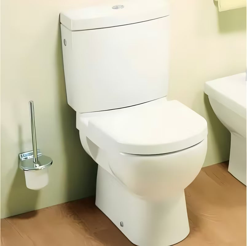 Bílé WC kombi Jika Mio s VARIO odpadem a bočním přívodem vody