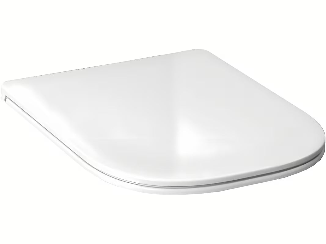 Bílé WC sedátko Jika Pure z duroplastu se SoftClose, antibakteriální úpravou a SLIM designem