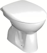 Stojící WC Jika Zeta v bílé barvě bez nádržky s hlubokým splachováním