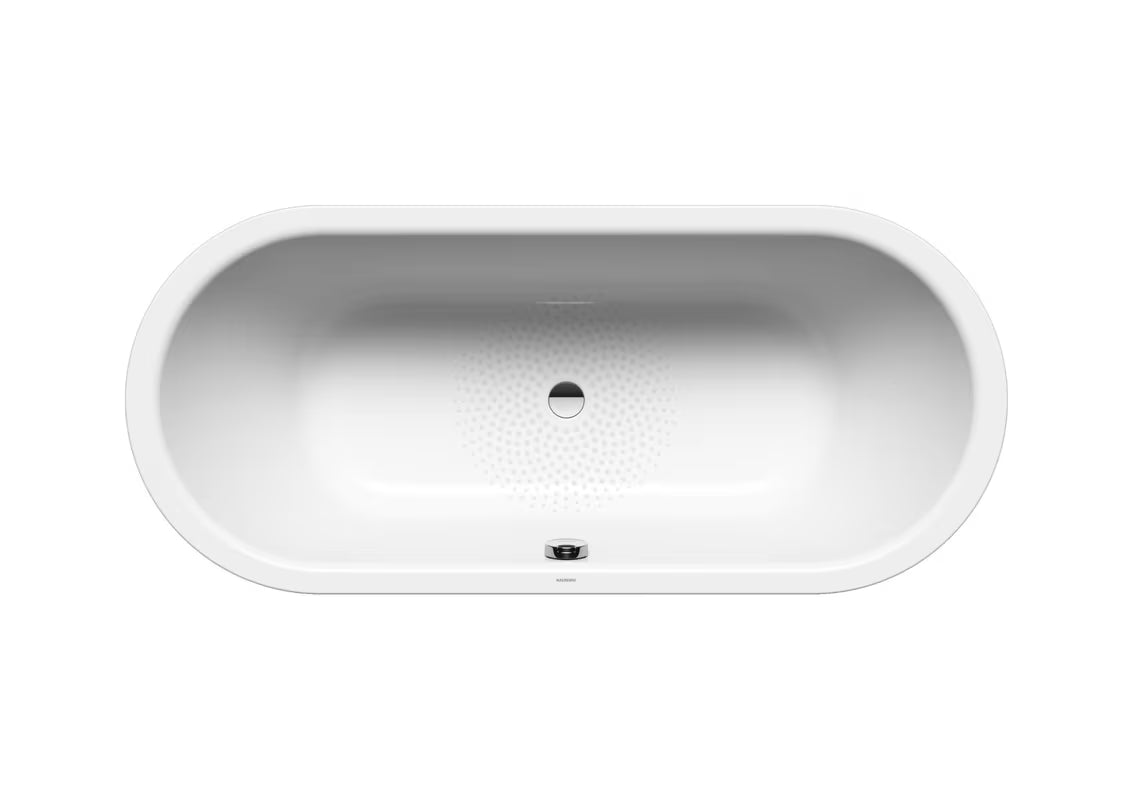 Oválná vana Kaldewei Classic Duo Oval 170 x 70 cm ze smaltované oceli s povrchem Kaldewei Antislip.