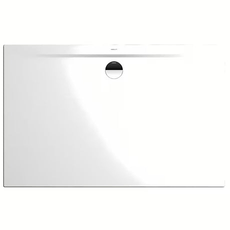 Bílá obdélníková sprchová vanička Kaldewei Superplan Zero 80x150 cm ze smaltované oceli