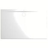 Bílá obdélníková sprchová vanička Kaldewei Superplan Zero 80x150 cm ze smaltované oceli