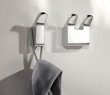 Nástěnný dvojháček Keuco Moll v chromovém provedení s moderním designem do koupelny