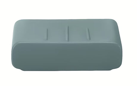 Volně stojící keramická mýdlenka Kleine Wolke Cubic v antracitové barvě