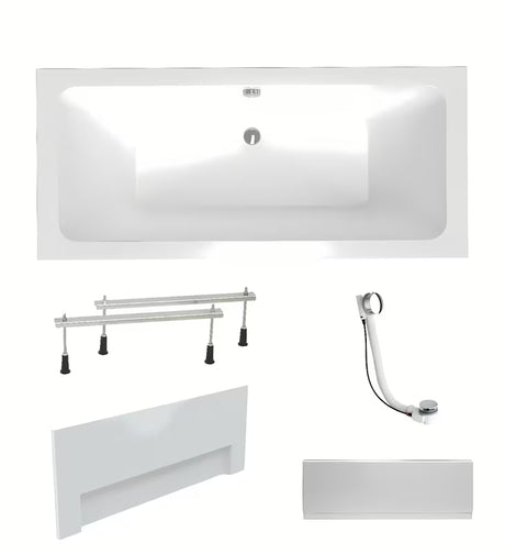 Laguna Nora Plus obdélníková akrylátová vana 160 x 75 cm pro levou i pravou orientaci